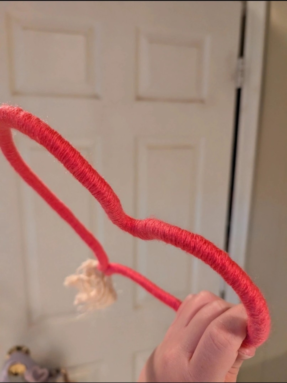 Pink Heart-Shaped Rope Decor - Picture 7 of 11
